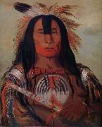 George Catlin Stu-mick-o-sucks,Buffalo Bull-s Back Fat,Head Chief,Blood Tribe china oil painting reproduction